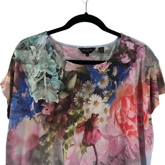 Tod Backer Andriah Top Women Size 4 - Picture 5 of 6